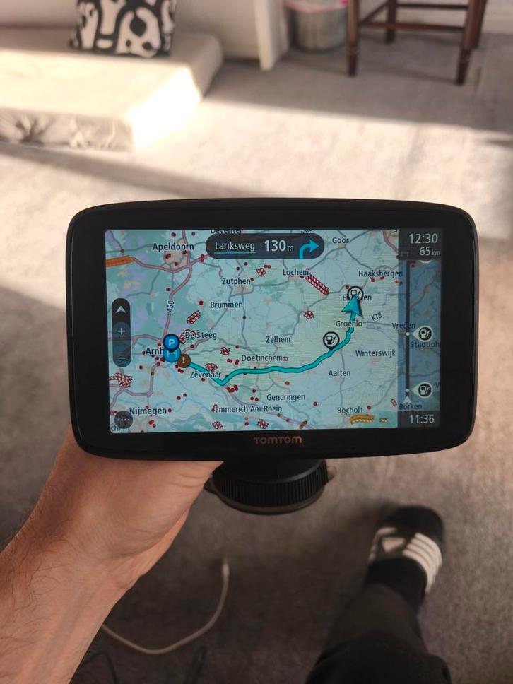Tomtom GO Camper/Caravan 6" met LIfeMaps-Traffics en Flits, Motoren, Accessoires | Navigatiesystemen, Zo goed als nieuw, Ophalen of Verzenden