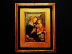 Madonna met kind en 2 engelen naar Filippo Lippi, Antiek en Kunst, Ophalen of Verzenden
