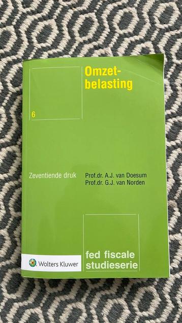 Zeventiende druk - omzetbelasting  beschikbaar voor biedingen