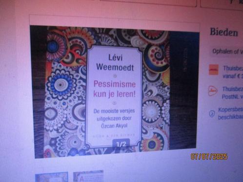 Pessimisme kun je leren! Lévi Weemoedt 9789038808310, Boeken, Gedichten en Poëzie, Zo goed als nieuw, Ophalen of Verzenden