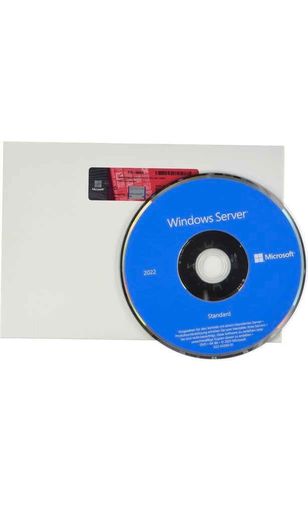 MICROSOFT WINDOWS SERVER 2022 STD, X64 24CORE DVD, Computers en Software, Besturingssoftware, Nieuw, Windows, Ophalen of Verzenden