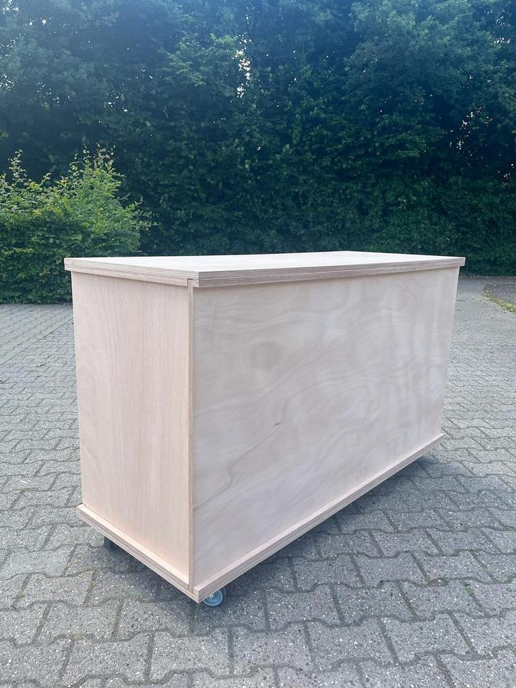 Makkelijk verrijdbare, inklapbare balie/bar, Huis en Inrichting, Barren, Nieuw, Ophalen