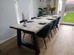 Stoere robuuste buiten- en binnen eettafel! 2,5 of 3 meter, Nieuw, Rechthoekig, Hout, Ophalen