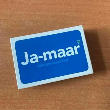 Ja-maar dilemmakaarten - Berthold Gunster beschikbaar voor biedingen