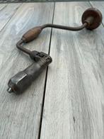 booromslag met ratel, handboor vintage mancave Totila, Ophalen of Verzenden