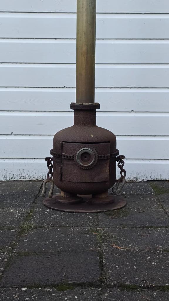 Unieke Minion Tuinhaard met Schoorsteen, Tuin en Terras, Tuinhaarden, Ophalen