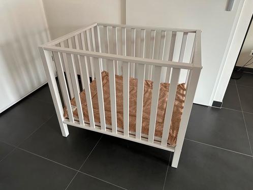 TWF box Fleur in kleur clay incl. matras en 2 boxkleden, Kinderen en Baby's, Boxen, Gebruikt, Rechthoekig, In hoogte verstelbaar