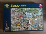 Jan van Haasteren puzzels 3000 stukjes!!, Ophalen of Verzenden, Meer dan 1500 stukjes, Zo goed als nieuw