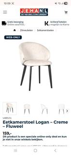 Eetkamerstoelen - Stijlvol en Comfortabel, Overige kleuren, Ophalen of Verzenden, Zo goed als nieuw, Stof