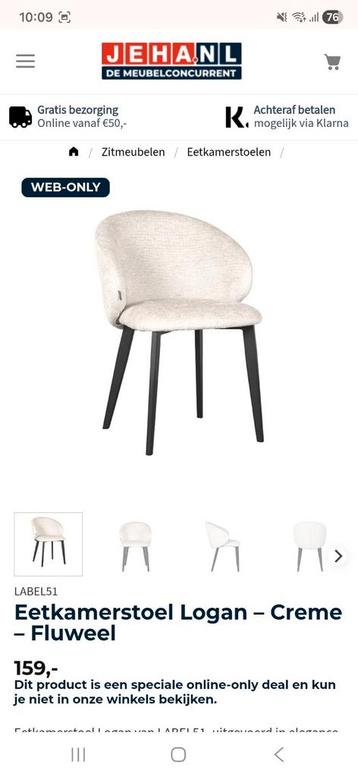 Eetkamerstoelen - Stijlvol en Comfortabel beschikbaar voor biedingen