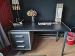Vintage Gispen bureau met lades, Gebruikt, Ophalen, Bureau