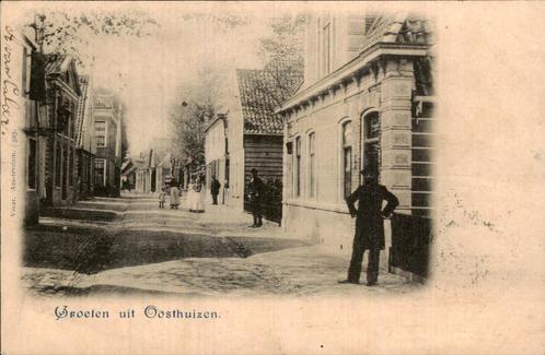 Oosthuizen - Vivat, Verzamelen, Ansichtkaarten | Nederland, Gelopen, Noord-Holland, Voor 1920, Ophalen of Verzenden