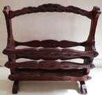 Krantenbak krantentafel lectuurbak van hout vintage jaren 60, Ophalen of Verzenden, Gebruikt