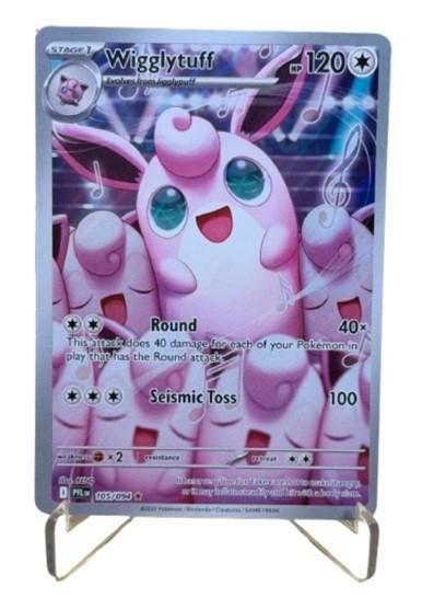 Pokemon Kaart Wigglytuff (PFL 105) TOPPER, Hobby en Vrije tijd, Verzamelkaartspellen | Pokémon, Nieuw, Losse kaart, Ophalen of Verzenden