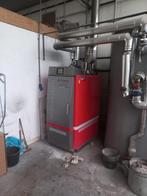 Houtkachel - vergasser Hargassner Estufa 50KW + Buffer, Ophalen, Mooie-spullen1@outlook.com, Houtkachel, Vrijstaand