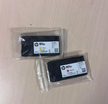 HP 951XL inktcartridges – Nieuw in verpakking beschikbaar voor biedingen