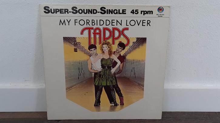 Tapps – My Forbidden Lover LP Maxi Single, Cd's en Dvd's, Vinyl Singles, Gebruikt, Maxi-single, Pop, 12 inch, Ophalen of Verzenden