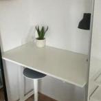 TROTTEN Bureau Zit/Sta - Wit, 160x80cm, Huis en Inrichting, Ophalen, In hoogte verstelbaar, Gebruikt, Stabureau