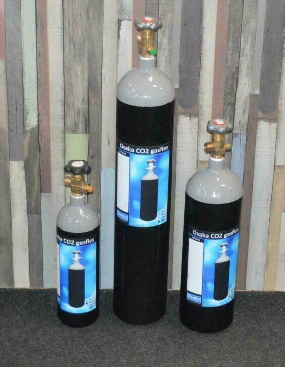 co2 complete set, hervulbare co2flessen, en gratis advies!, Dieren en Toebehoren, Vissen | Aquaria en Toebehoren, Nieuw, Filter of Co2