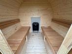Barrel Sauna 2M Gratis Levering en Plaatsing, Ophalen of Verzenden, Nieuw