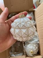 Set 6 mooie kerstballen van glas!, Diversen, Verzenden, Nieuw