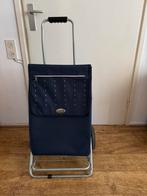 Boodschappen Trolly Donkerblauw, Ophalen, Zo goed als nieuw, Blauw, 30 cm of meer