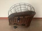 Basil rieten hondenfietsmand fietsmand achterop Nieuw, Dieren en Toebehoren, Ophalen, Nieuw