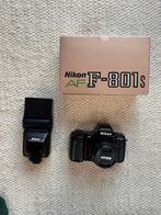 Nikon AF F-801s package (camera, lens, flash), Audio, Tv en Foto, Fotocamera's Analoog, Ophalen of Verzenden, Zo goed als nieuw