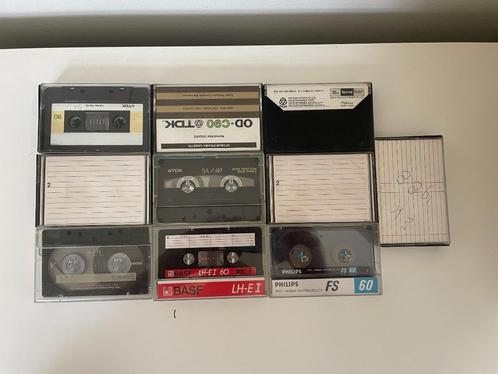 C558 Gebruikte Cassettebandjes TDK BASF Maxell Philips, Cd's en Dvd's, Cassettebandjes, Gebruikt, Voorbespeeld, Overige genres