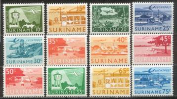 Suriname Luchtpost nr. 35-46 postfris  beschikbaar voor biedingen