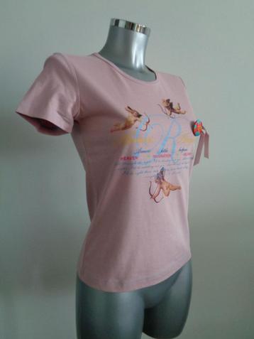 RIANI shortsleeve roze met engelen, maat 38, NIEUW  beschikbaar voor biedingen
