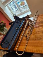 Ventieltrombone Mahillon, Muziek en Instrumenten, Blaasinstrumenten | Trombones, Ophalen of Verzenden, Gebruikt, Overige typen