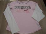 H&M shirt rose /wit 158 zgan, Kinderen en Baby's, Kinderkleding | Maat 158, H&M, Zo goed als nieuw, Shirt of Longsleeve, Verzenden