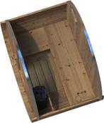 barrelsaunas, thermowood barrelsauna, saunabarrel buitensaun, Nieuw, Complete sauna, Ophalen, Fins of Traditioneel