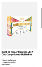 2024-25 Topps Inception UEFA Club Competitions, Ophalen of Verzenden, Nieuw, Plaatje