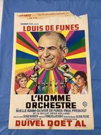 L'HOMME ORCHESTRE   filmposter  36-54 cm    USED, Ophalen of Verzenden, Gebruikt, Deurposter of groter, Film en Tv