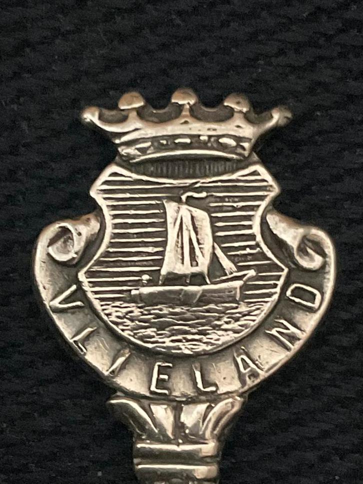 Lepeltje van Vlieland, Antiek en Kunst, Antiek | Bestek, Ophalen of Verzenden