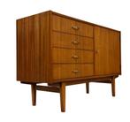 Vintage Dressoir Tv Badkamermeubel Jaren 60 70 Retro, Gebruikt, Vintage, 25 tot 50 cm, Met deur(en)