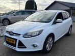 Ford Focus Wagon 1.0 EcoBoost Titanium 2014 Wit, Auto's, Ford, Euro 5, 125 pk, Gebruikt, Wit