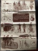 Gazelle poster / folder 1974, Ophalen of Verzenden, Gebruikt, Overige typen