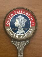 Zilveren lepeltje, zilveren jubileum Queen Elizabeth ll, Ophalen of Verzenden
