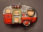 Speciale kerstbal, Caravan, 10,5 cm, Diversen, Kerst, Ophalen of Verzenden, Zo goed als nieuw