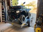 Humbaur motortrailer quad aanhanger, Ophalen, Zo goed als nieuw
