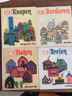 4 delen handwerken samen voor 5,00, Hobby en Vrije tijd, Breien en Haken, Ophalen of Verzenden, Zo goed als nieuw, Haken, Patroon of Boek