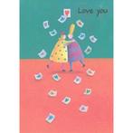 Wenskaart - Love you bij Stichting Superwens!, Diversen, Ophalen of Verzenden, Nieuw
