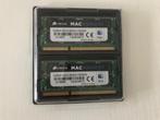 Corsair 2x8 GB 1333 MHz DDR3 2Rx8 PC3-10600 SO-DIMM 204 pin, Computers en Software, RAM geheugen, Ophalen, DDR3, Zo goed als nieuw