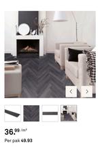 Flexxfloors Visgraat PVC Click - 235 M2 - NIEUW!, Ophalen, Kunststof, 50 tot 150 cm, Nieuw
