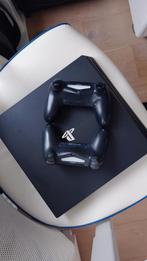PS4 Pro + 2 Controllers (V2 & V1), Spelcomputers en Games, Spelcomputers | Sony PlayStation 4, Ophalen, Gebruikt, Met 2 controllers