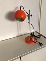 Gave oranje Aka bollamp vintage tafellamp bureaulamp veb, Minder dan 50 cm, Ophalen of Verzenden, Metaal, Zo goed als nieuw