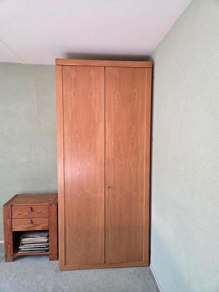 kledingkast, Huis en Inrichting, Kasten | Kledingkasten, Gebruikt, 200 cm of meer, 100 tot 150 cm, 50 tot 75 cm, Met plank(en)